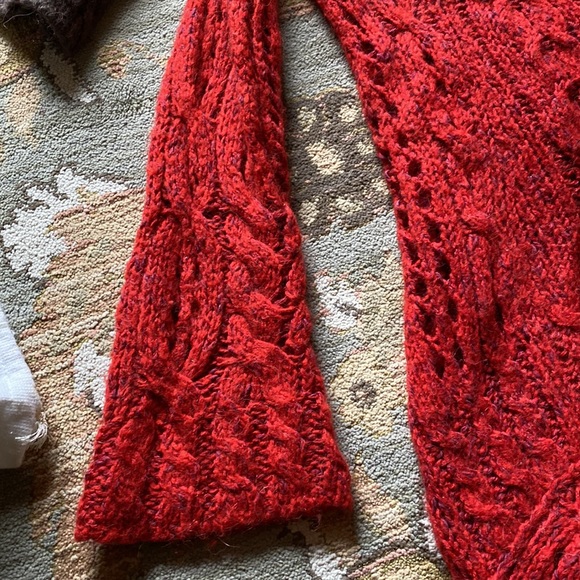 Free people Sweater Bundle, high /low, cotton hand, knitted look . - Picture 3 of 7